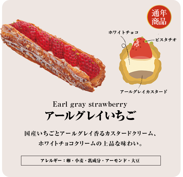 アールグレイいちご